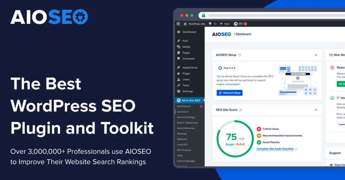 AIOSEO All in one SEO Tools