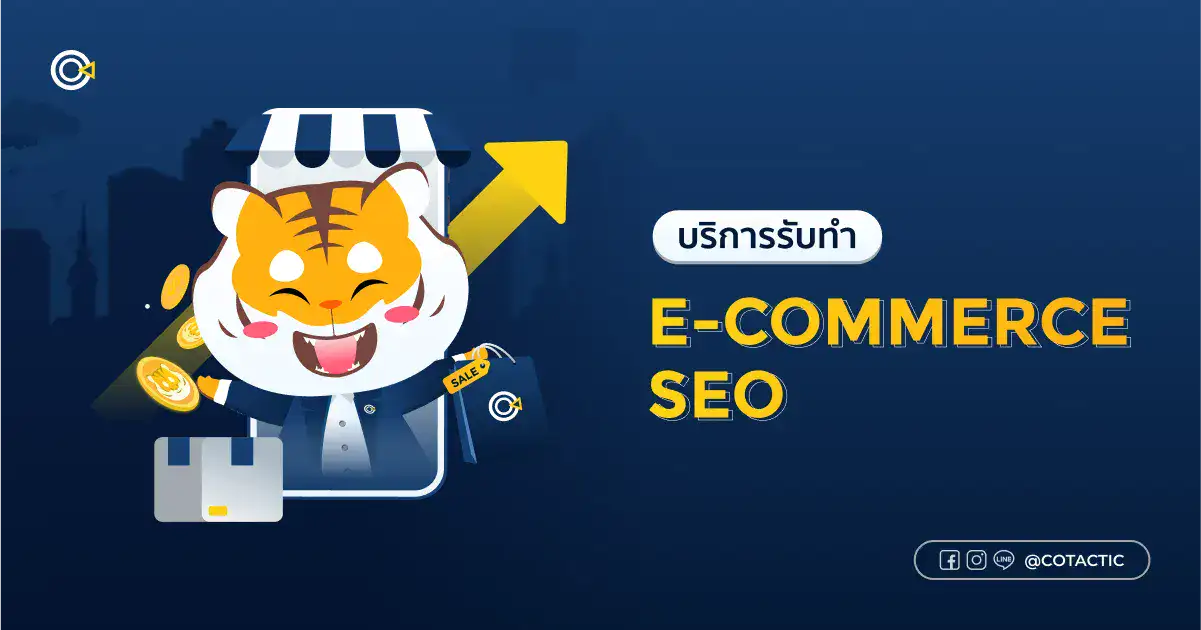 รับทำ e-commerce seo