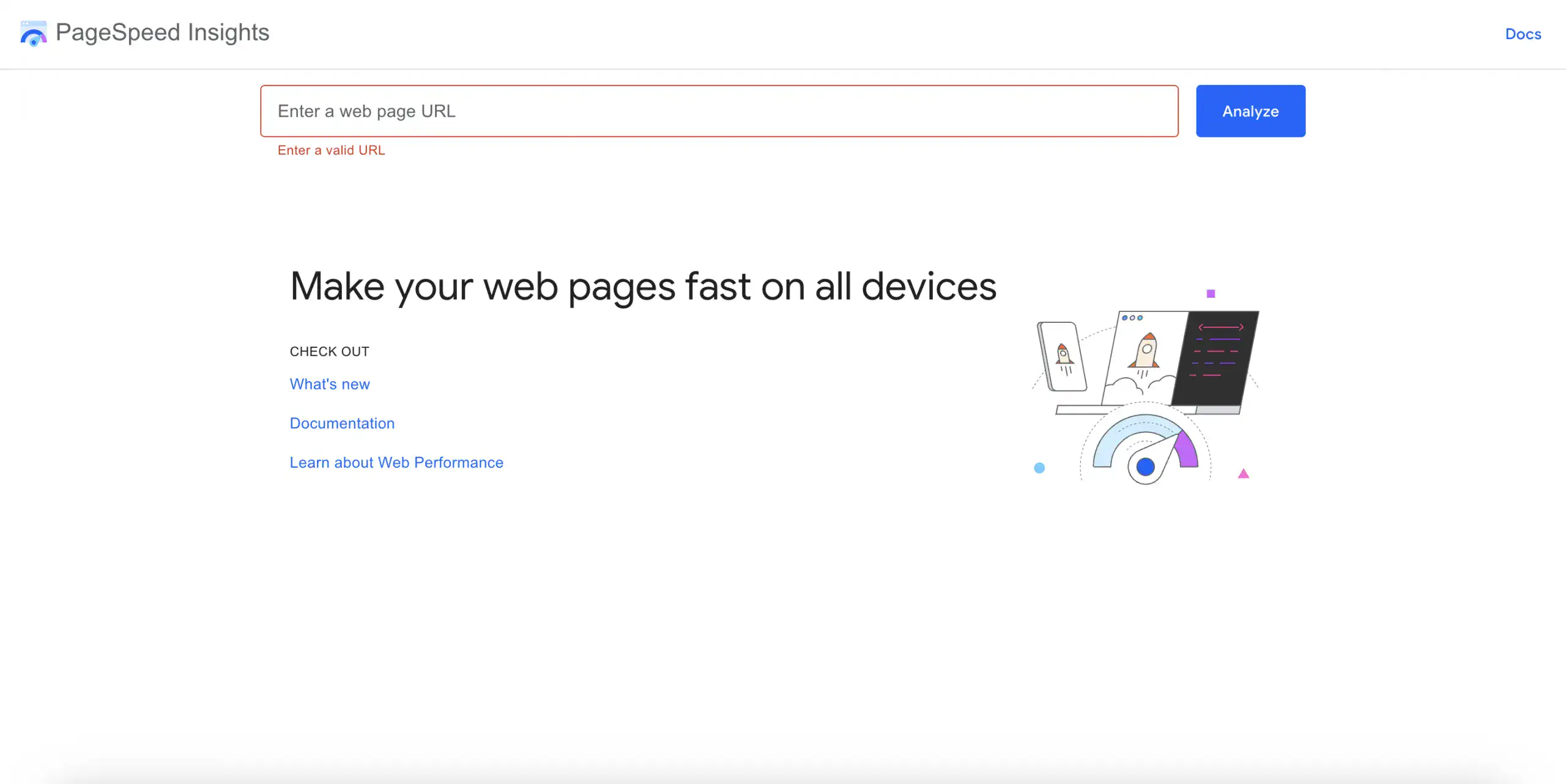 Google Pagespeed Insights