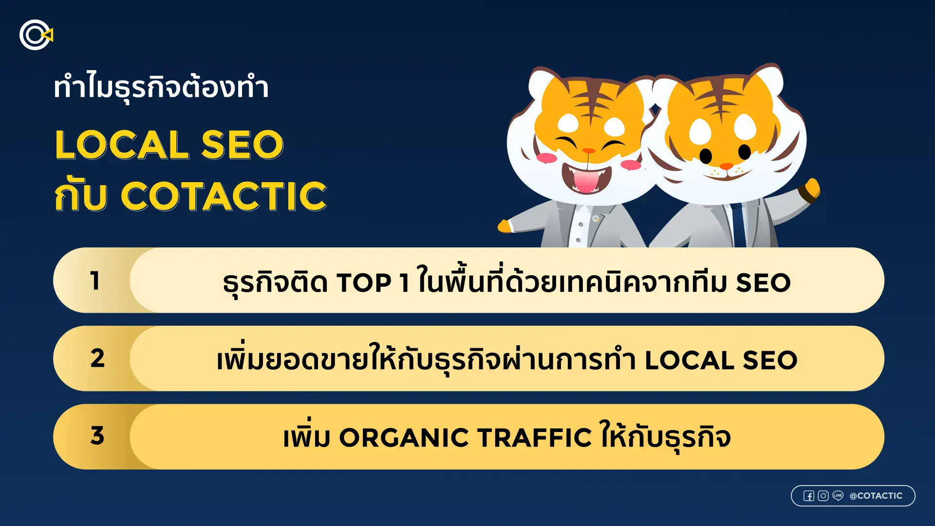 บริการรับทำ Local SEO