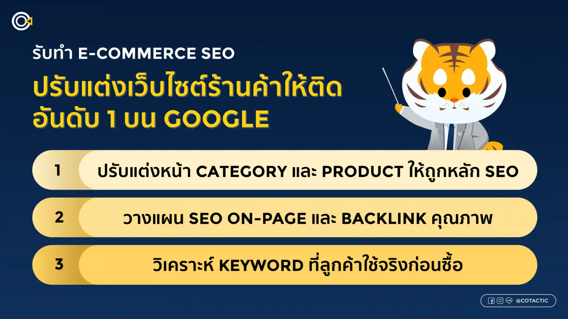 รับทำ SEO ECommerce