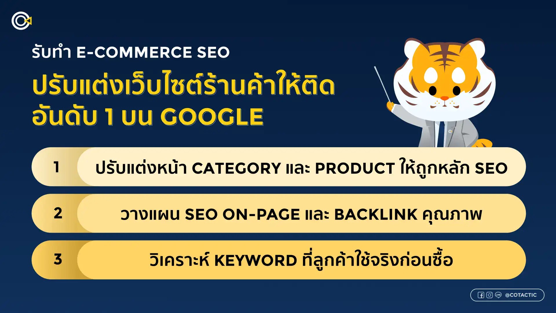 รับทำ SEO ECommerce