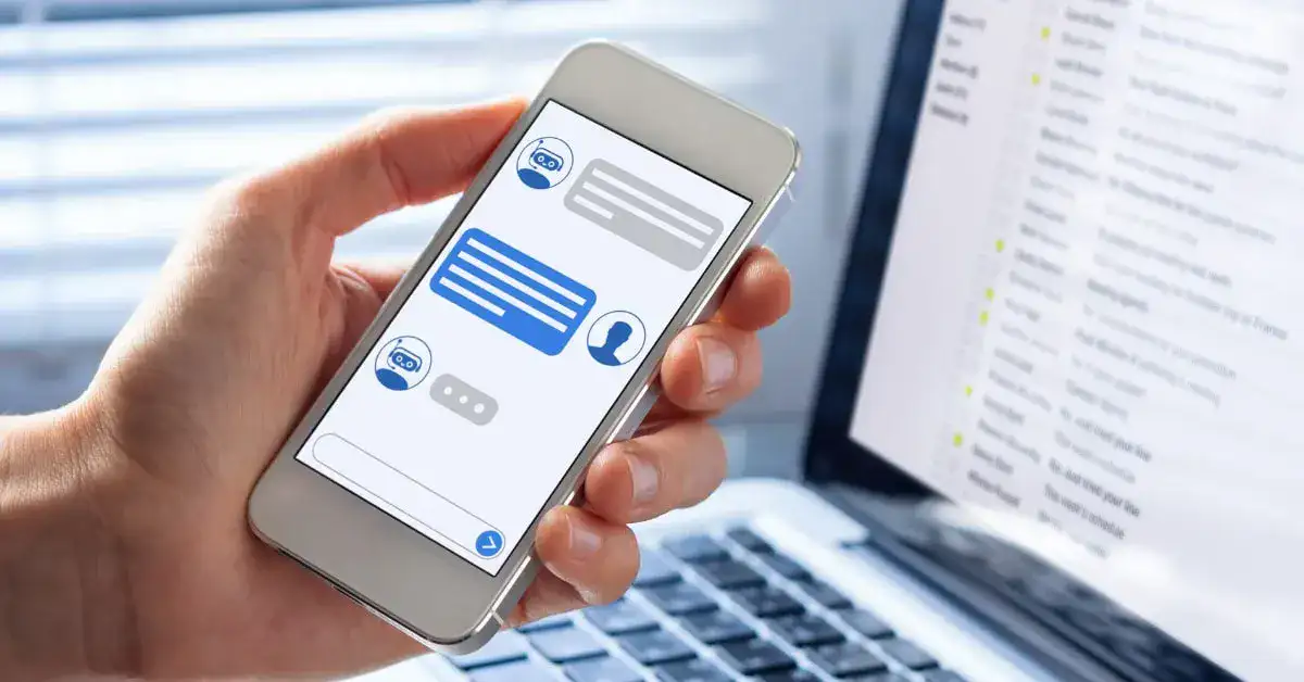 ภาพตัวอย่างของการคุยกับ AI Chatbot