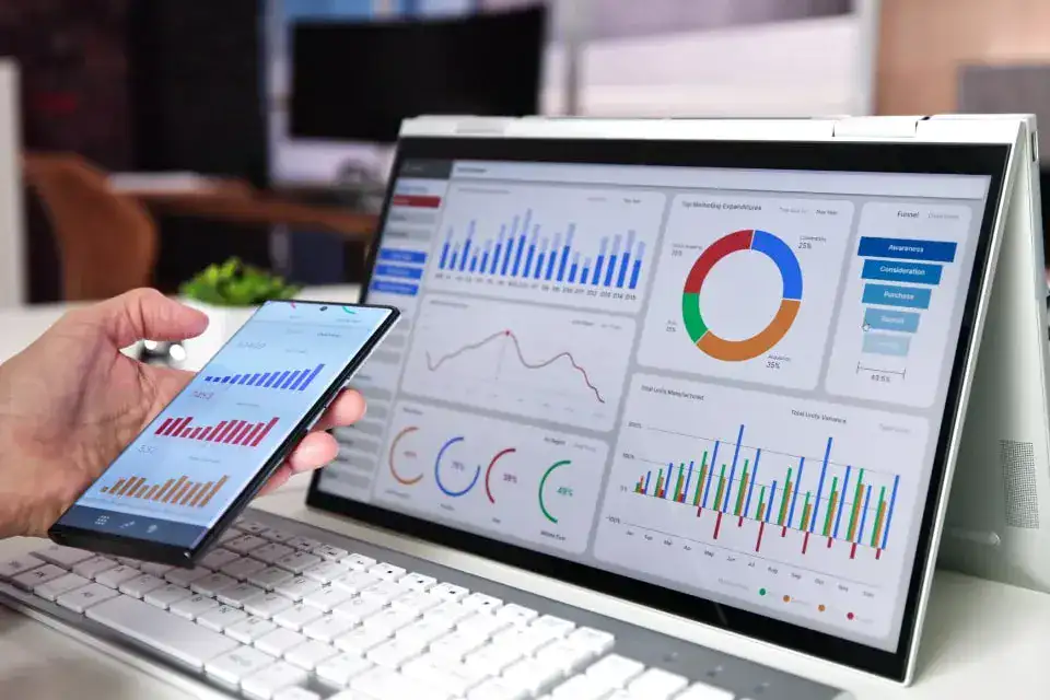 หน้าจอ Dashboard สำหรับวิเคราะห์ Traffic ของ AI Search