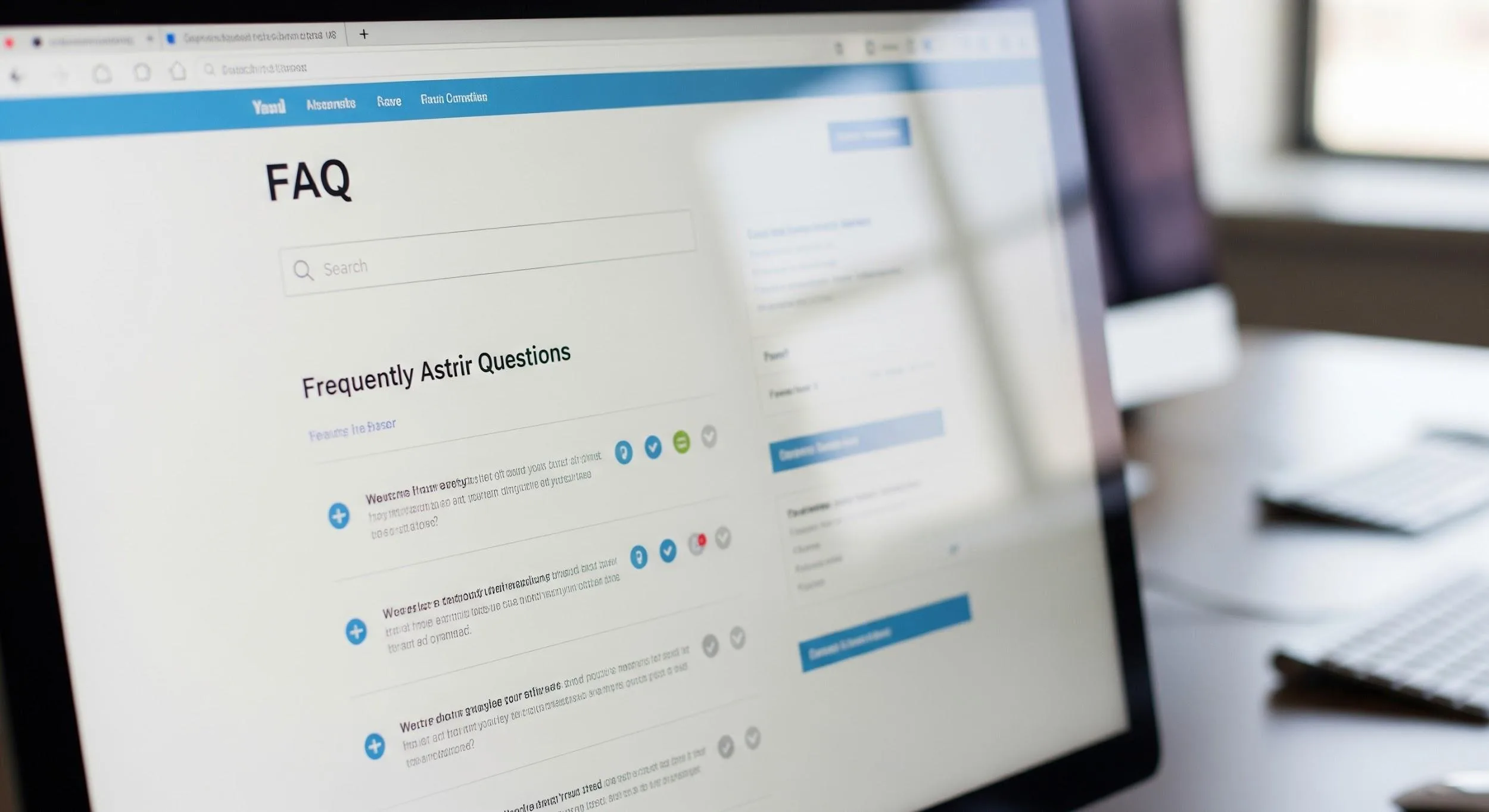 ข้อควรระวังในการทำหน้า FAQ