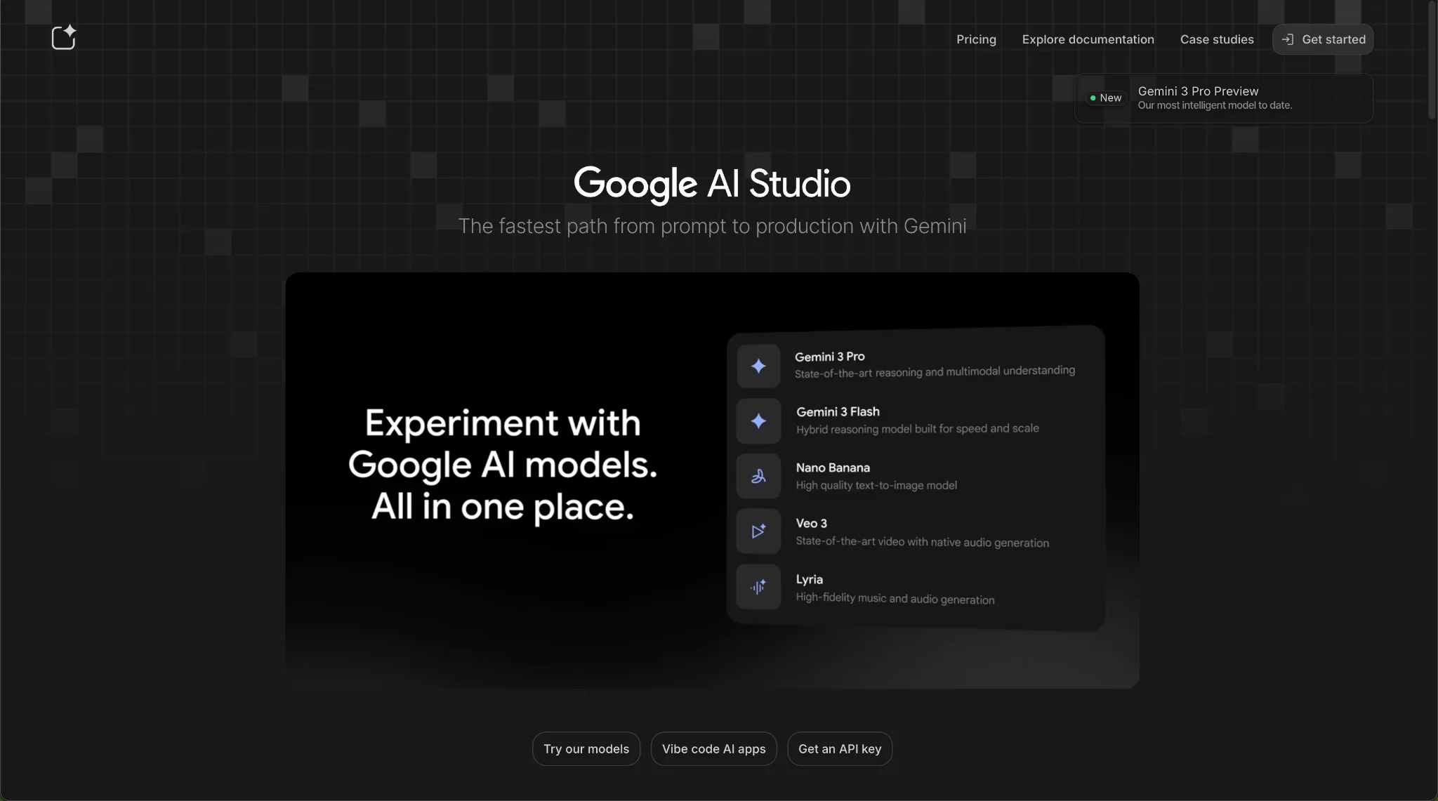 Google AI Studio คืออะไร ?